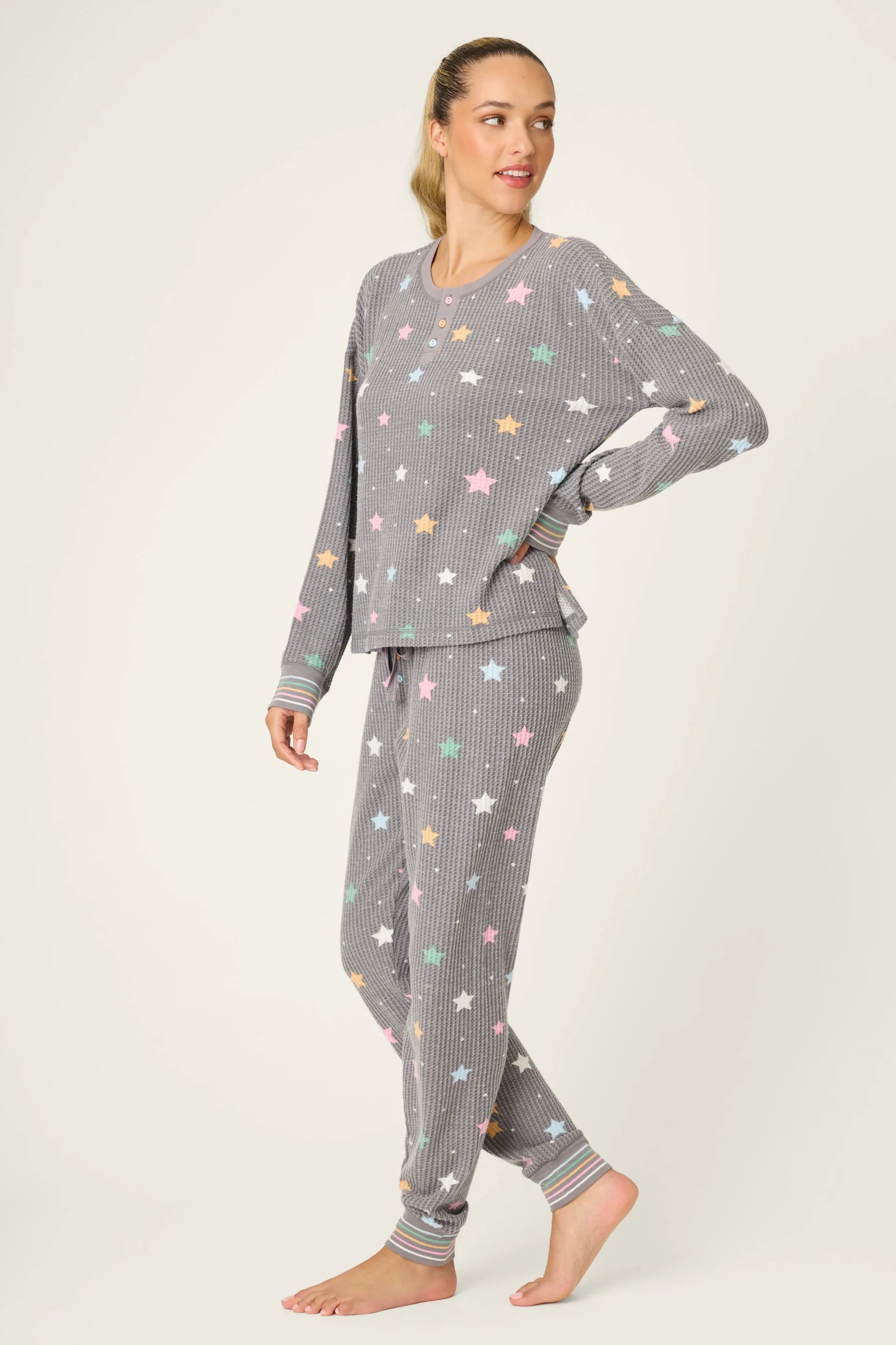 PJ Salvage Ski Jammies - Charcoal