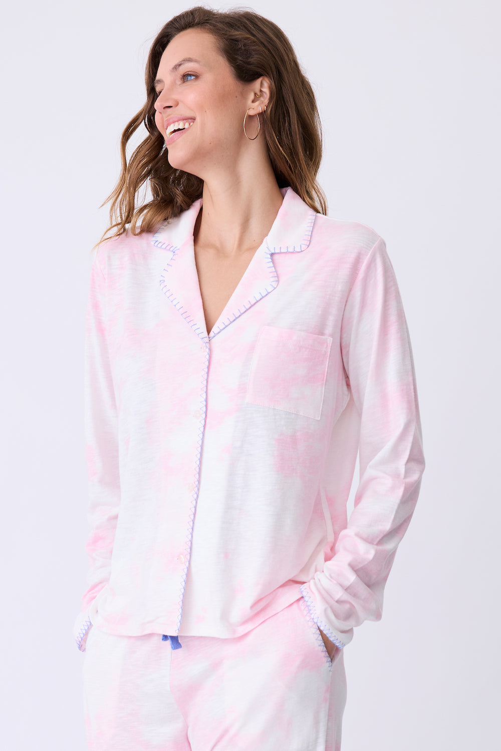 PJ Salvage Star Gazer PJ Set - Pink Cloud Sleepwear - Pajamas by PJ Salvage | Grace the Boutique