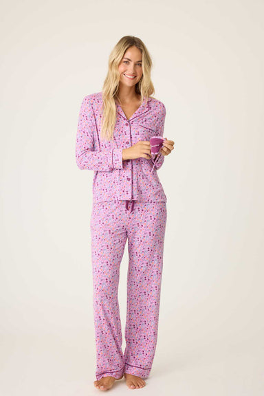 PJ Salvage Sweet Dreams PJ Set - Lilac Sleepwear - Pajamas by PJ Salvage | Grace the Boutique