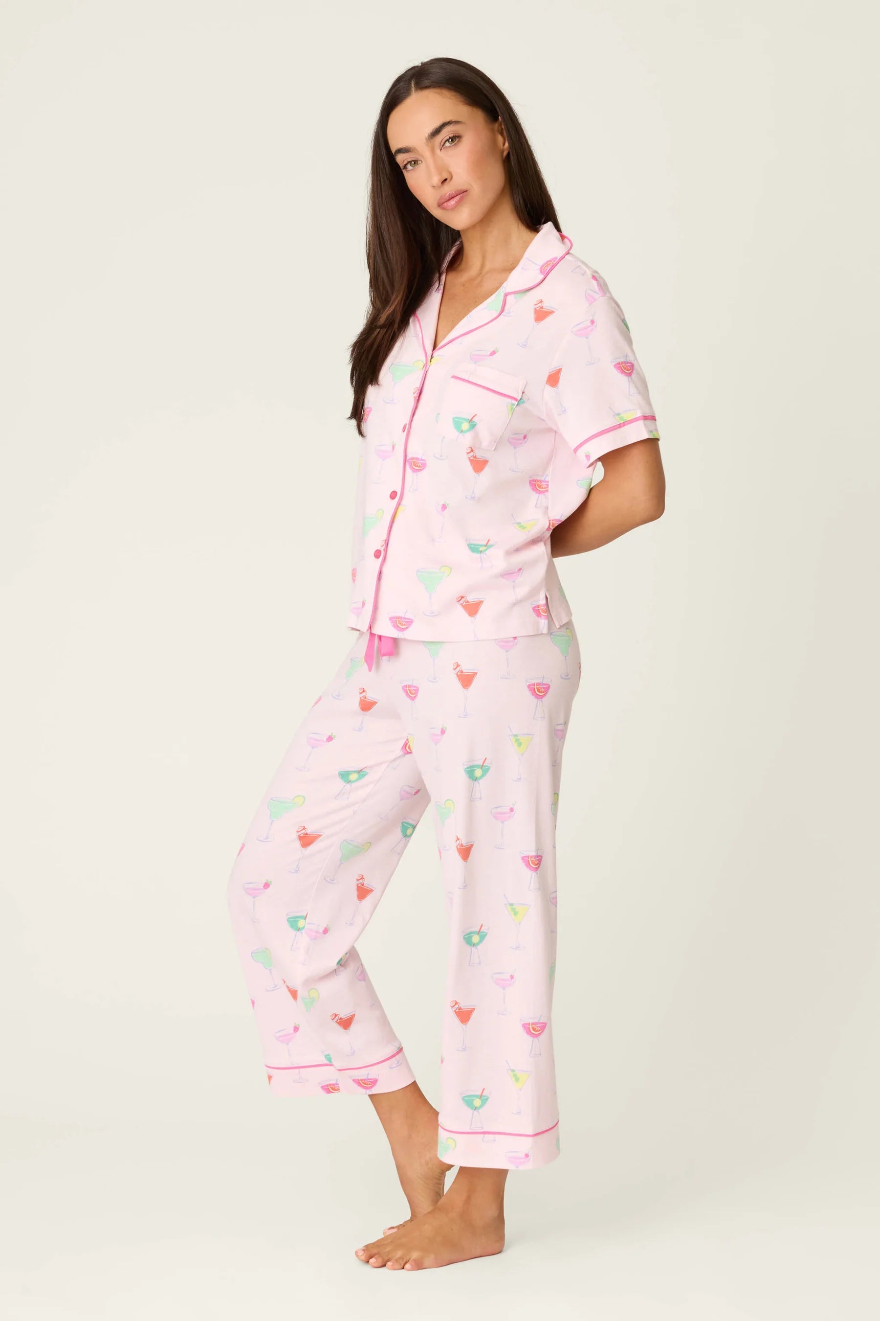 PJ Salvage Whimsy PJ Set - Light Pink