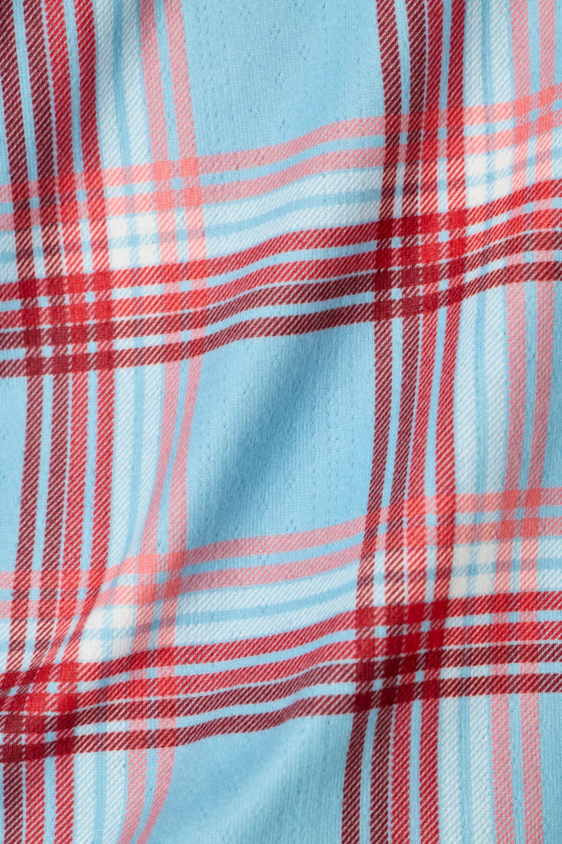 PJ Salvage Plaid About You PJ Set - Cloud Blue