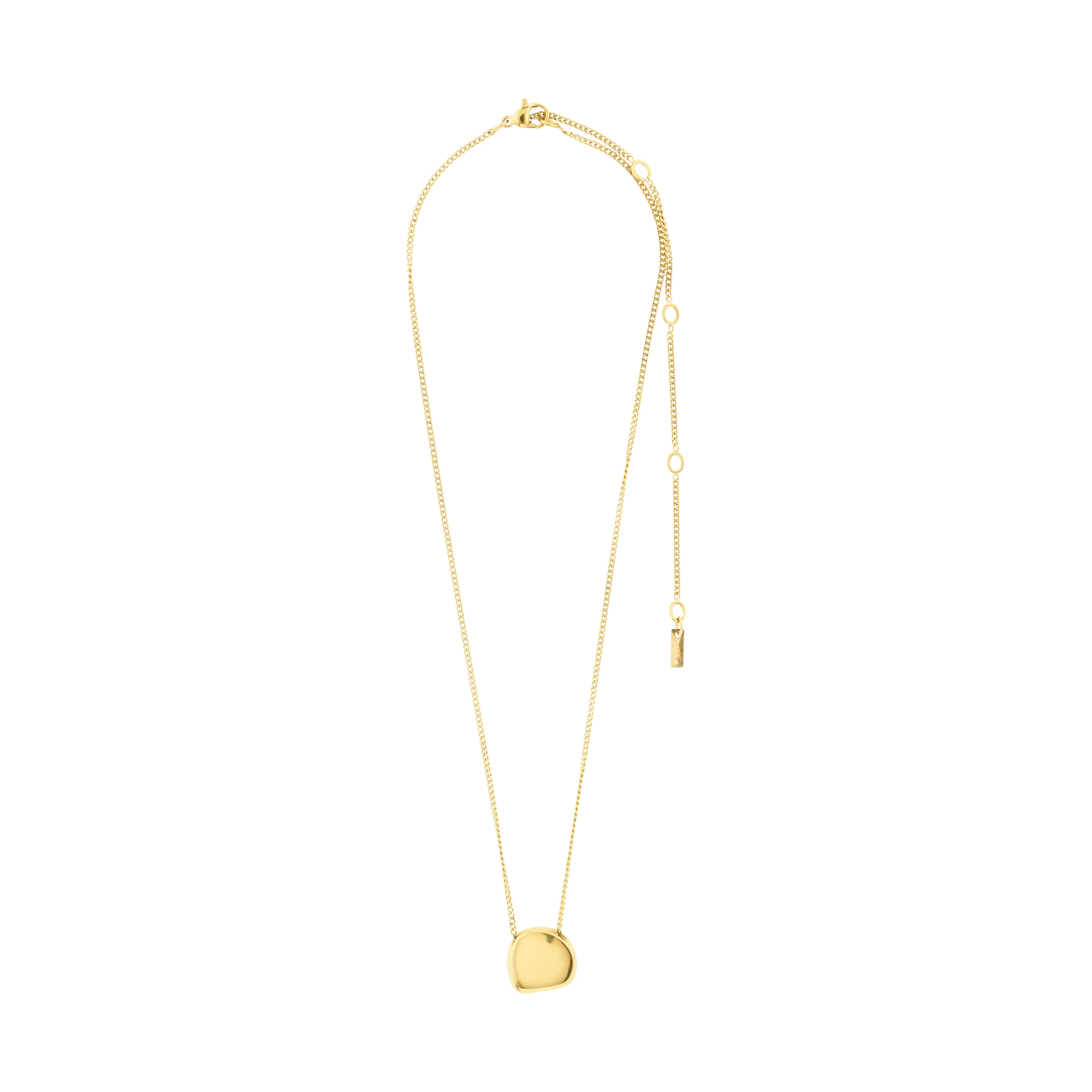 Pilgrim Presence Coin Necklace - Gold