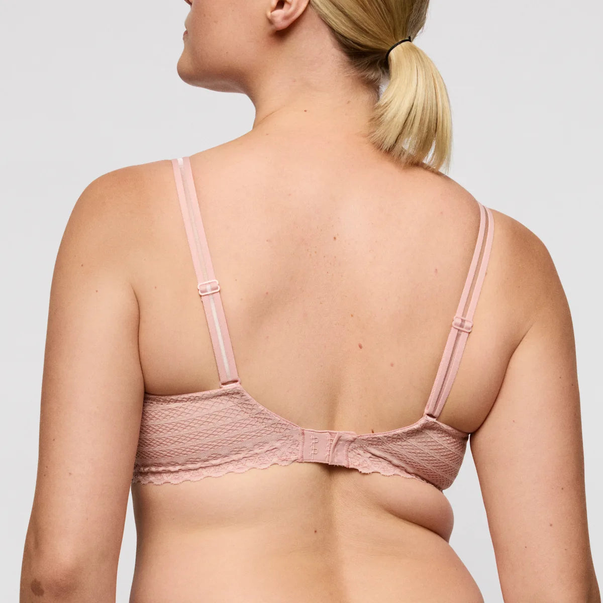 Prima Donna Twist Side Heart Shape Bra - Powder Rose