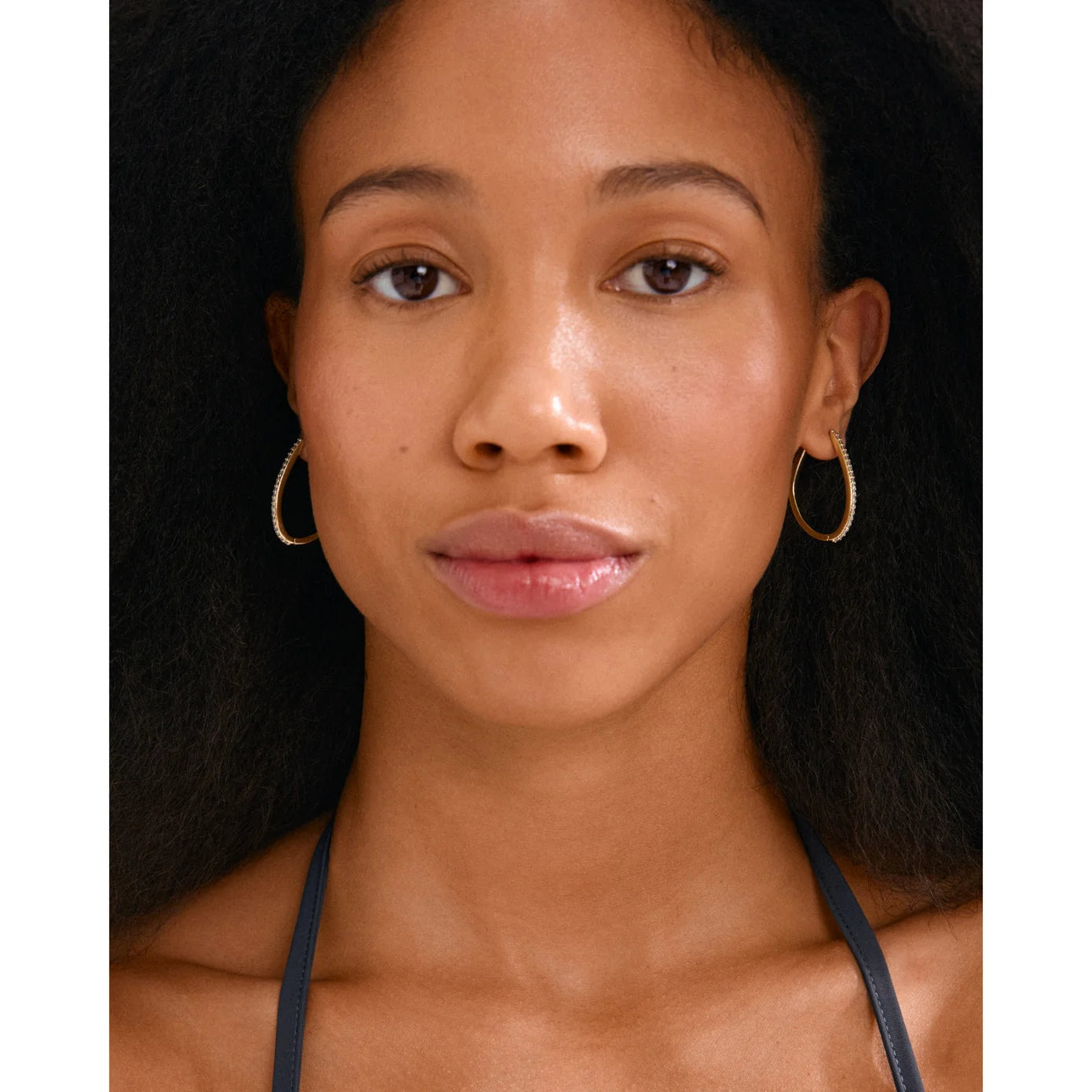 Pilgrim Root Hoop Earrings - Gold