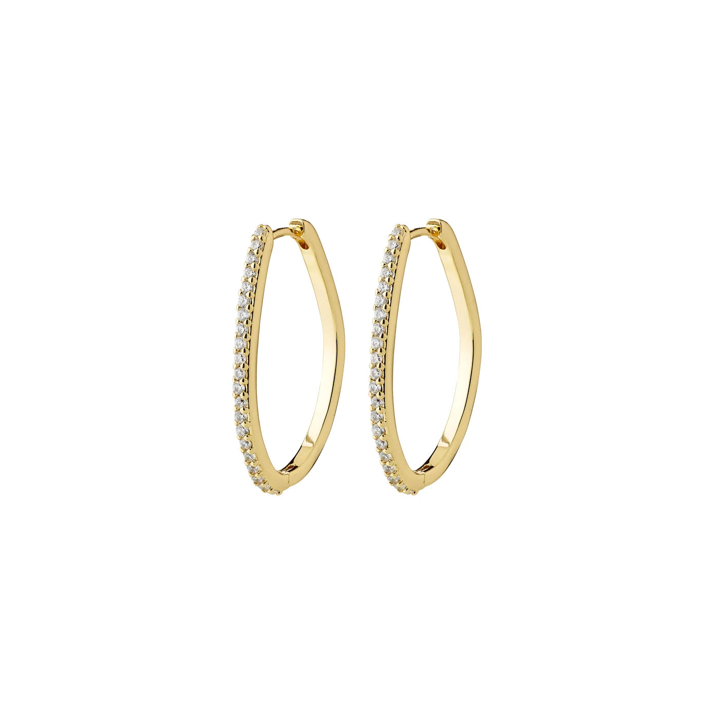Pilgrim Root Hoop Earrings - Gold