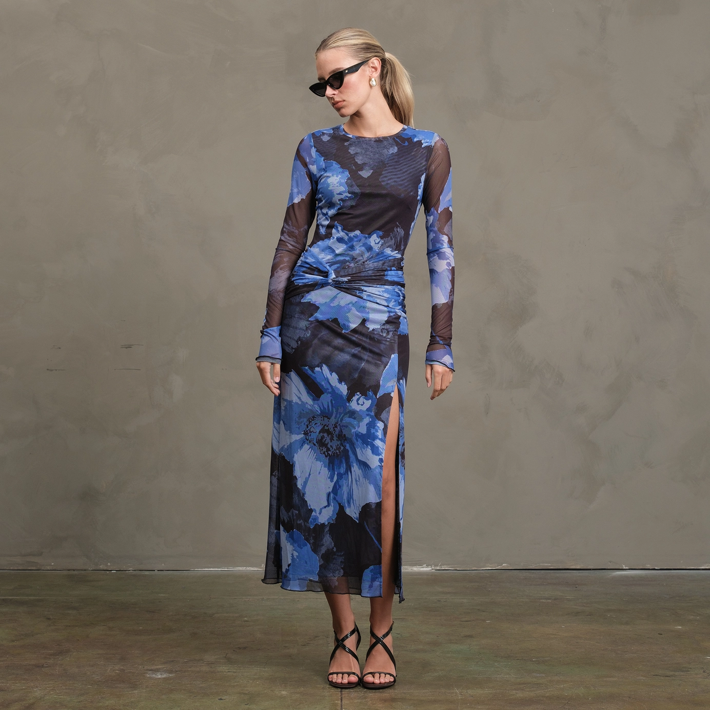 Raisonnel Night Out Mesh Dress - Moon Night