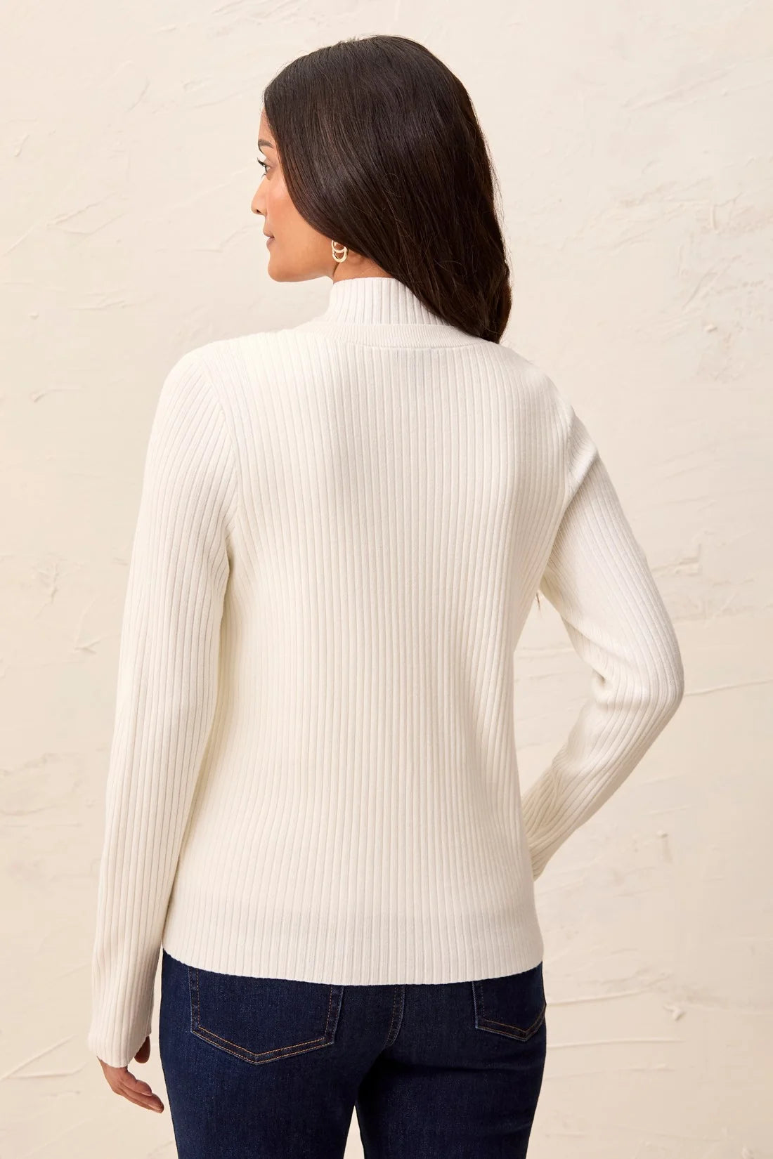Tribal Classic Cardi - Cream