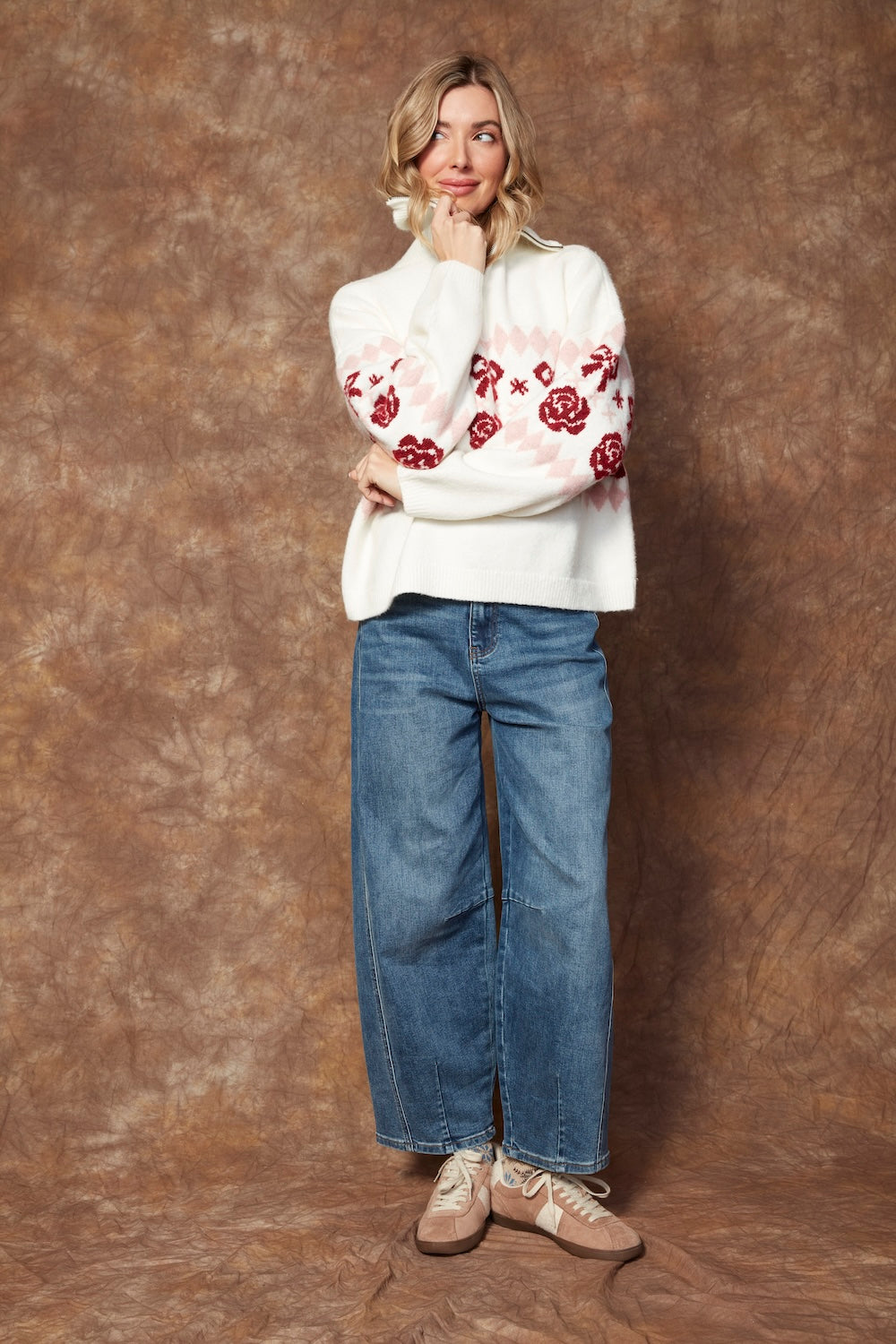 RD Giorgia Pullover - Ivory