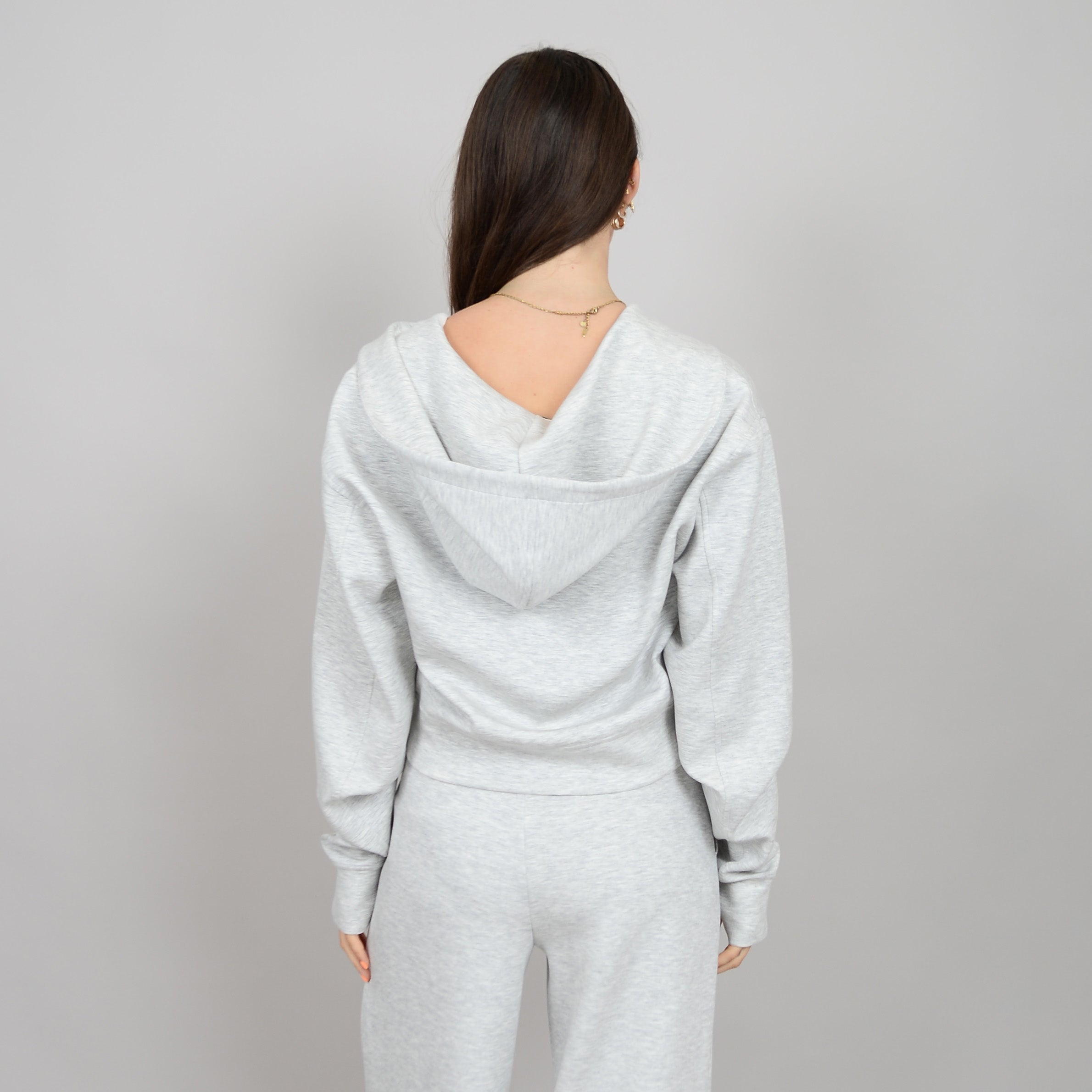 RD Haidelyn Soft Hoodie - Light Grey Melange Sleepwear - Other Sleepwear - Loungewear by RD Style | Grace the Boutique