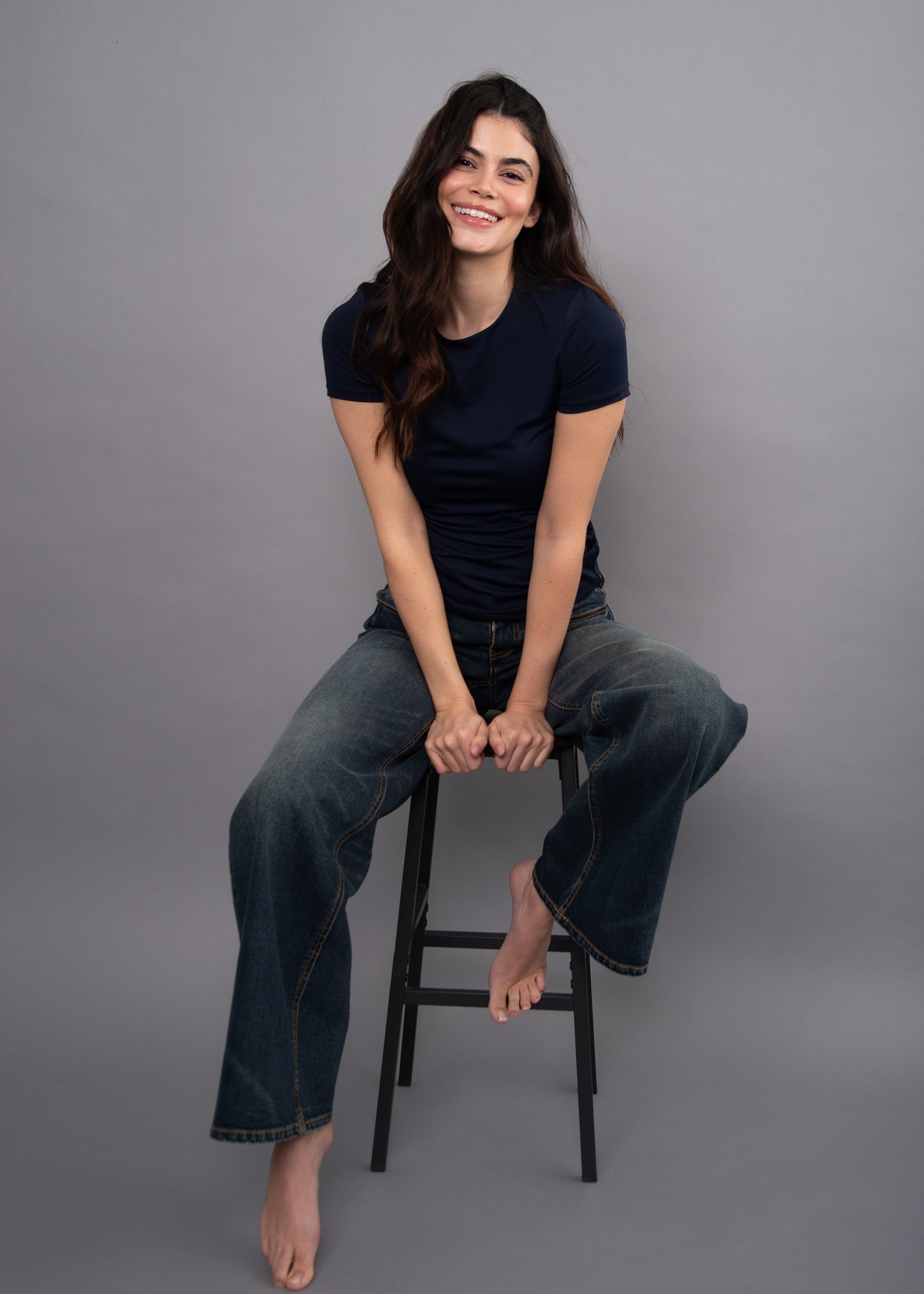 RD Roxi 23 Second Skin Tee - True Navy