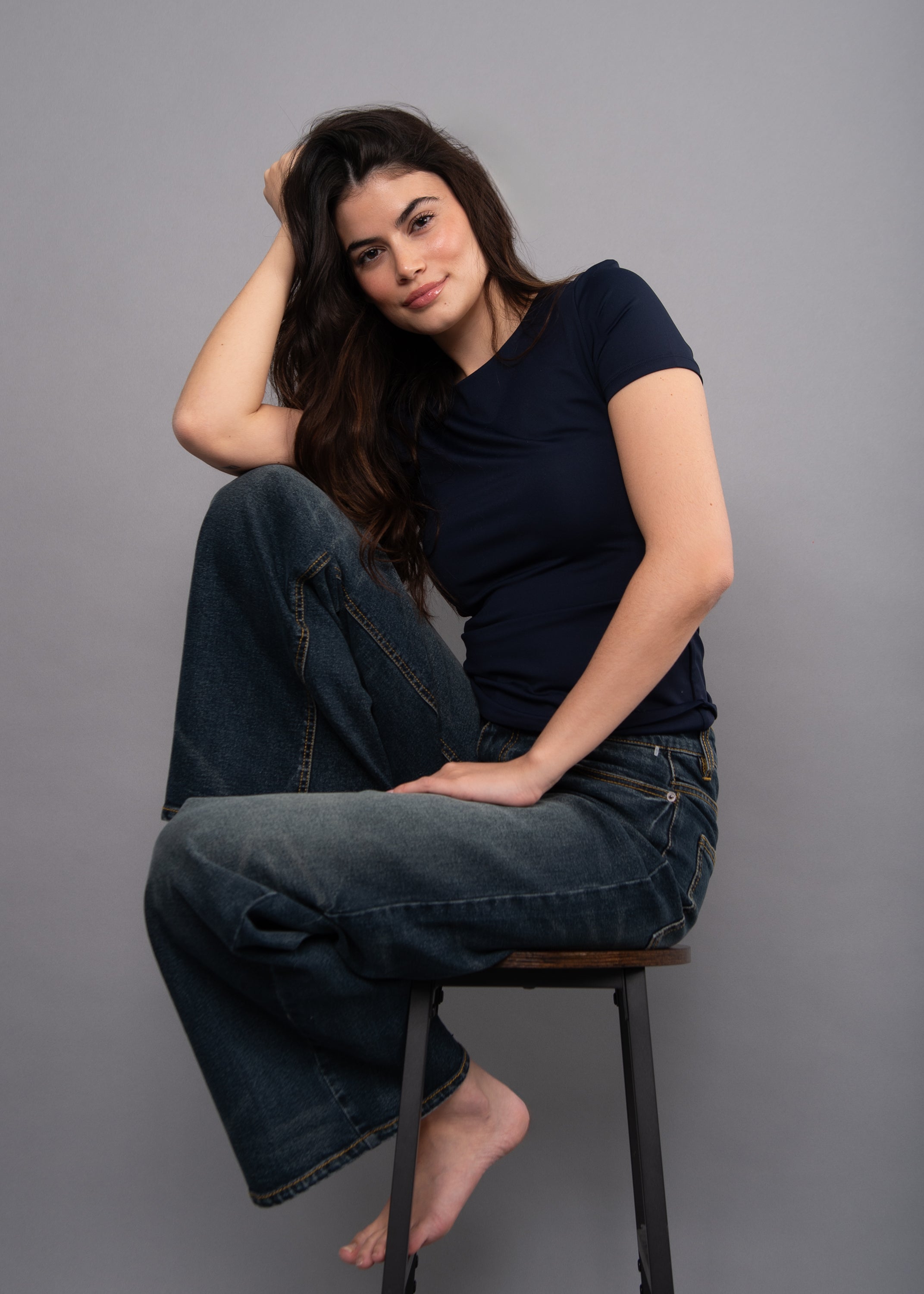 RD Roxi 23 Second Skin Tee - True Navy