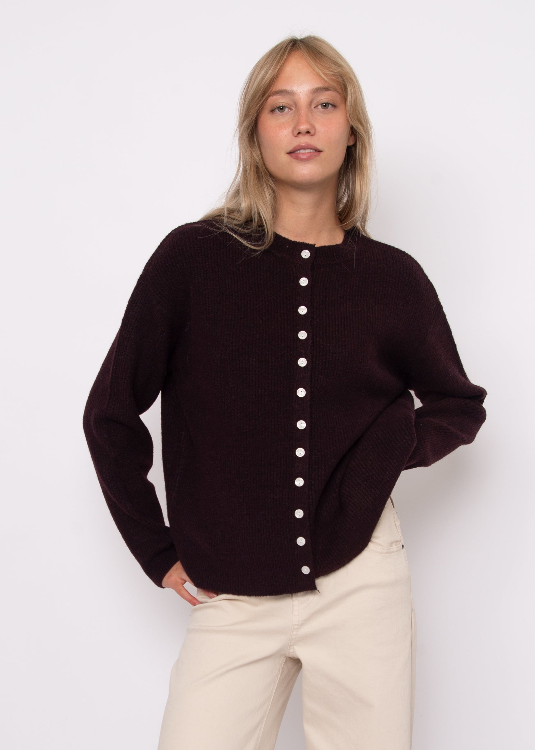 RD Vhea Cardi - Chocolate