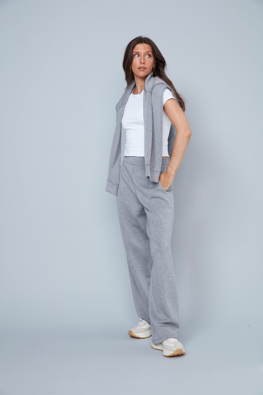 RD Victoria Pull-On Pant - Heather Grey Sleepwear - Other Sleepwear - Loungewear by RD Style | Grace the Boutique