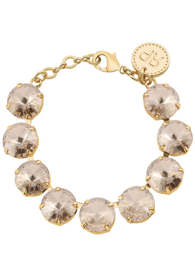 Rebekah Price Gold Rivoli Bracelet - Silver Shade Accessories - Jewelry - Bracelets by Rebekah Price | Grace the Boutique
