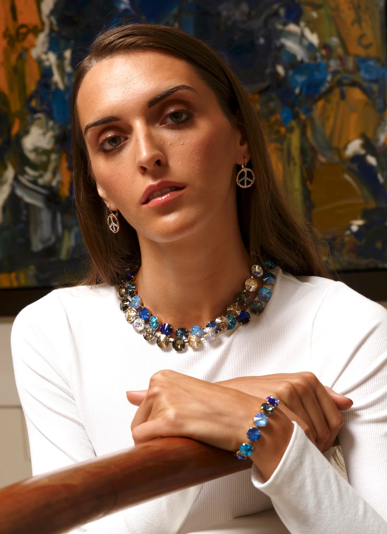 Rebekah Price Sybil Rivoli Necklace