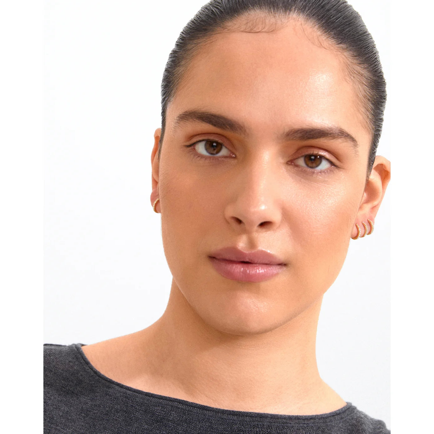 Pilgrim Root 2-in-1 Earring Set - Gold