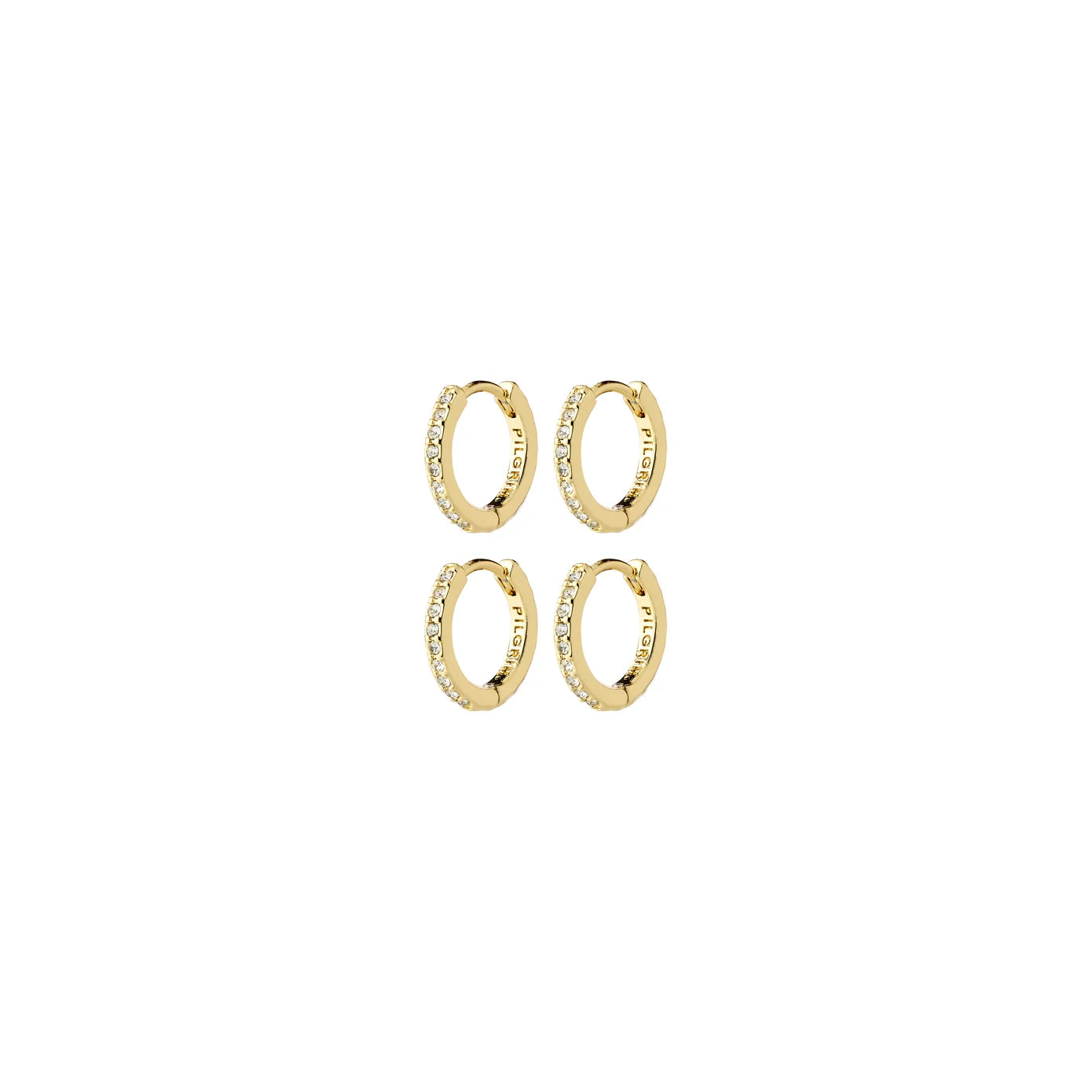 Pilgrim Root 2-in-1 Earring Set - Gold