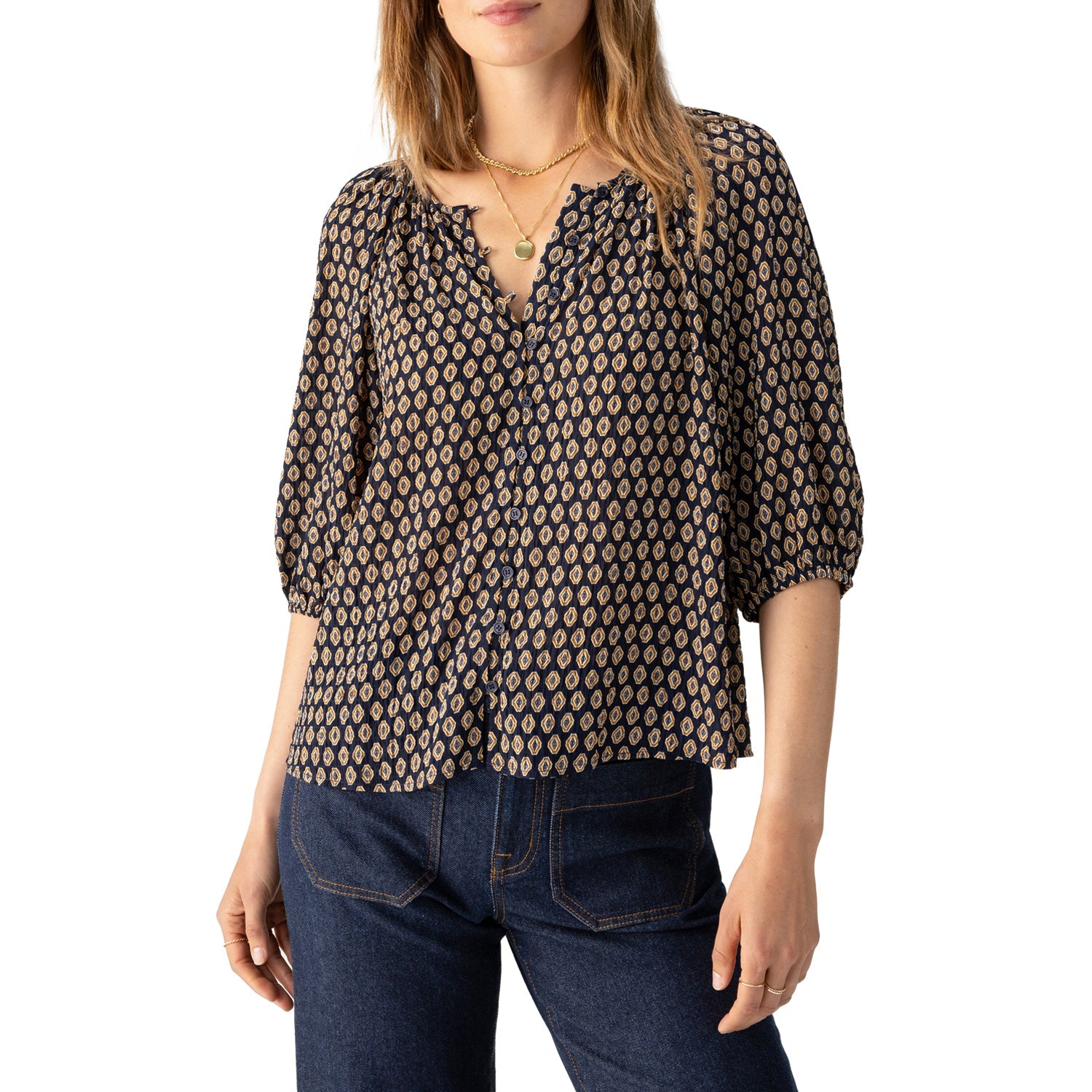 Sanctuary Blouson Top - Windchime Clothing - Tops - Shirts - Blouses - Blouses Mid Price by Sanctuary | Grace the Boutique