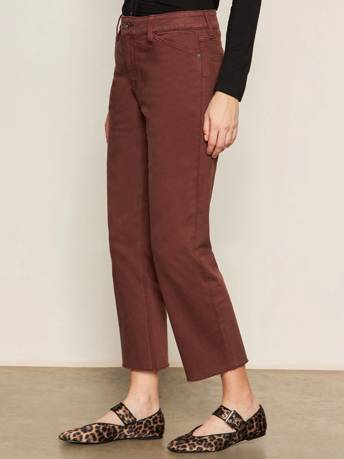 Sanctuary Cadence 90’s Straight Crop - Chicory