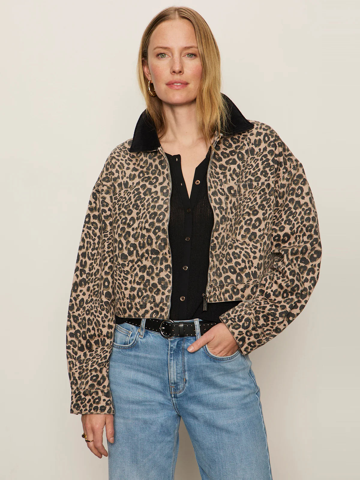 Sanctuary Cropped Barn Jacket - French Kitty