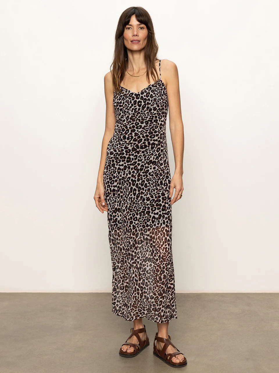 Sanctuary Effortless Slip Dress - Meow