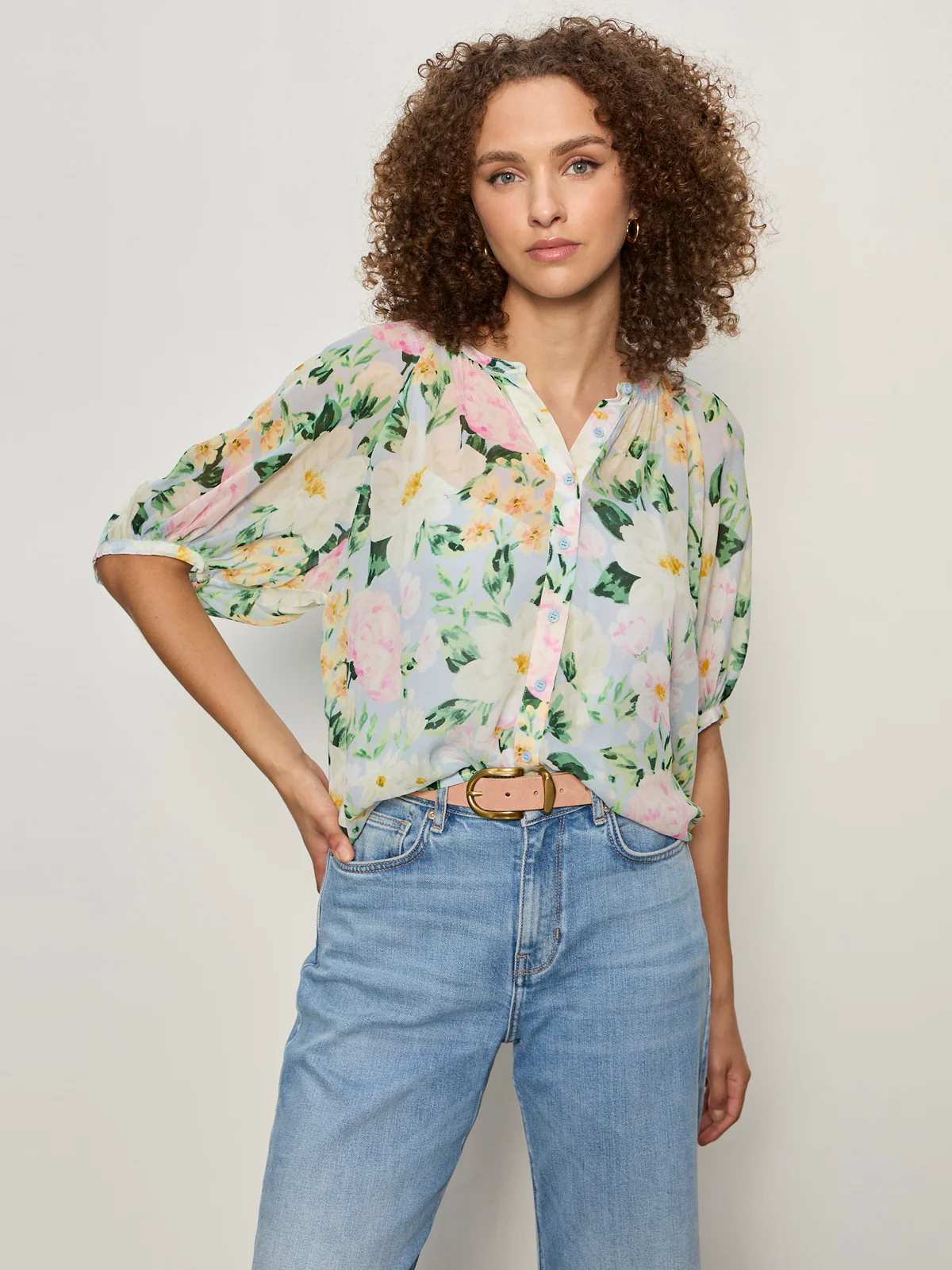 Sanctuary Favourite Girl Blouse - Spring Floral