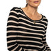 Sanctuary Femme Crew Stripe Tee - Oat/Black Clothing - Tops - Shirts - LS Knits by Sanctuary | Grace the Boutique