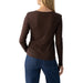 Sanctuary Femme Crew Tee - Coffee Clothing - Tops - Shirts - LS Knits by Sanctuary | Grace the Boutique