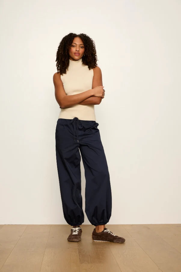 Sanctuary Float On Balloon Pant - Navy Blazer