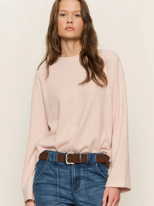 Sanctuary Into The Woods Cozy Top - Heather Rose