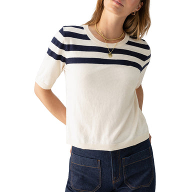 Sanctuary Long Weekend Sweater Tee - Stripe Clothing - Tops - Shirts - SS Knits by Sanctuary | Grace the Boutique