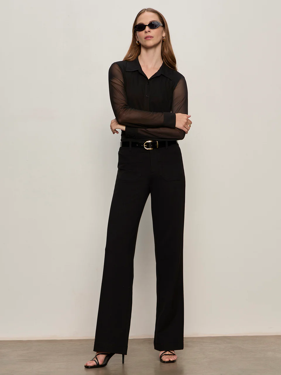 Sanctuary Marine Ponte Pant - Black