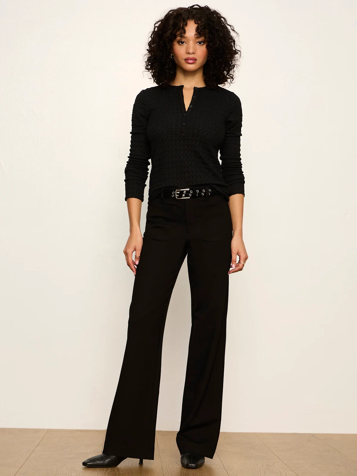 Sanctuary Marine Ponte Pant - Black