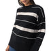 Sanctuary Modern Stripe Tunic - Black/Almond Clothing - Tops - Tunics by Sanctuary | Grace the Boutique