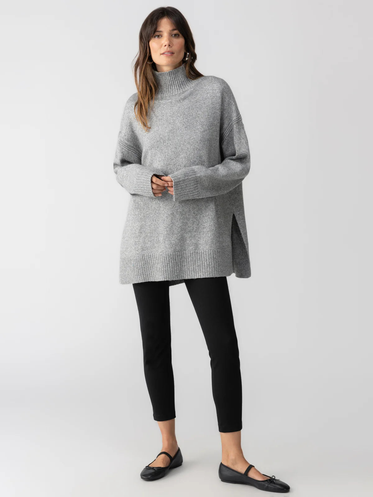 Sanctuary Perfect Sweater Tunic - Heather Ash Clothing - Tops - Tunics by Sanctuary | Grace the Boutique