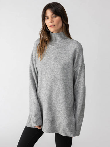 Sanctuary Perfect Sweater Tunic - Heather Ash Clothing - Tops - Tunics by Sanctuary | Grace the Boutique