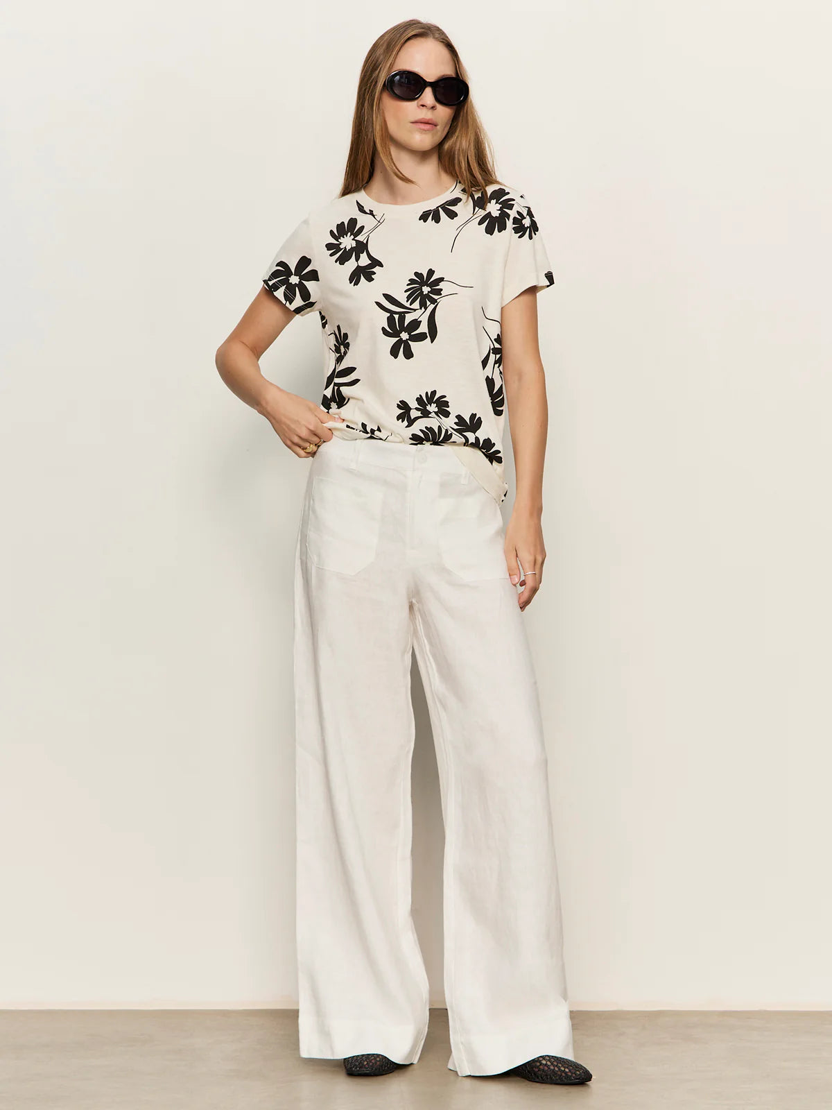 Sanctuary Perfect Tee - Chalk Bloom