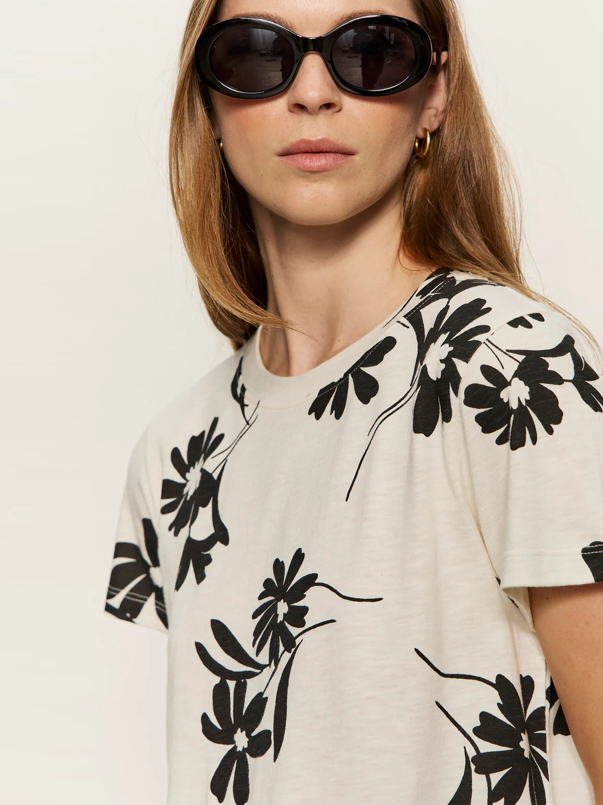 Sanctuary Perfect Tee - Chalk Bloom