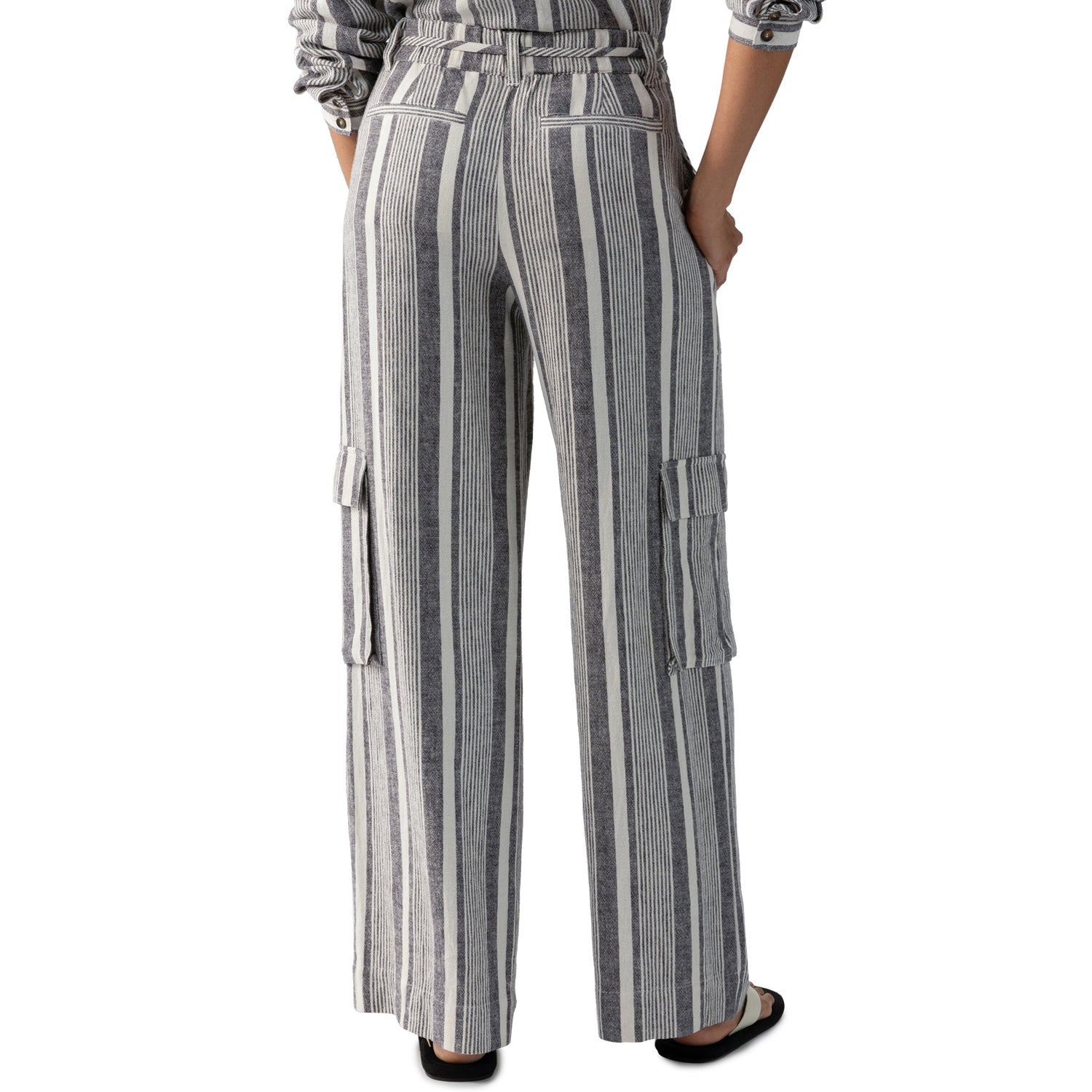Sanctuary Sunset Linen Pant - Varigated Stripe Clothing - Bottoms - Pants - Casual by Sanctuary | Grace the Boutique