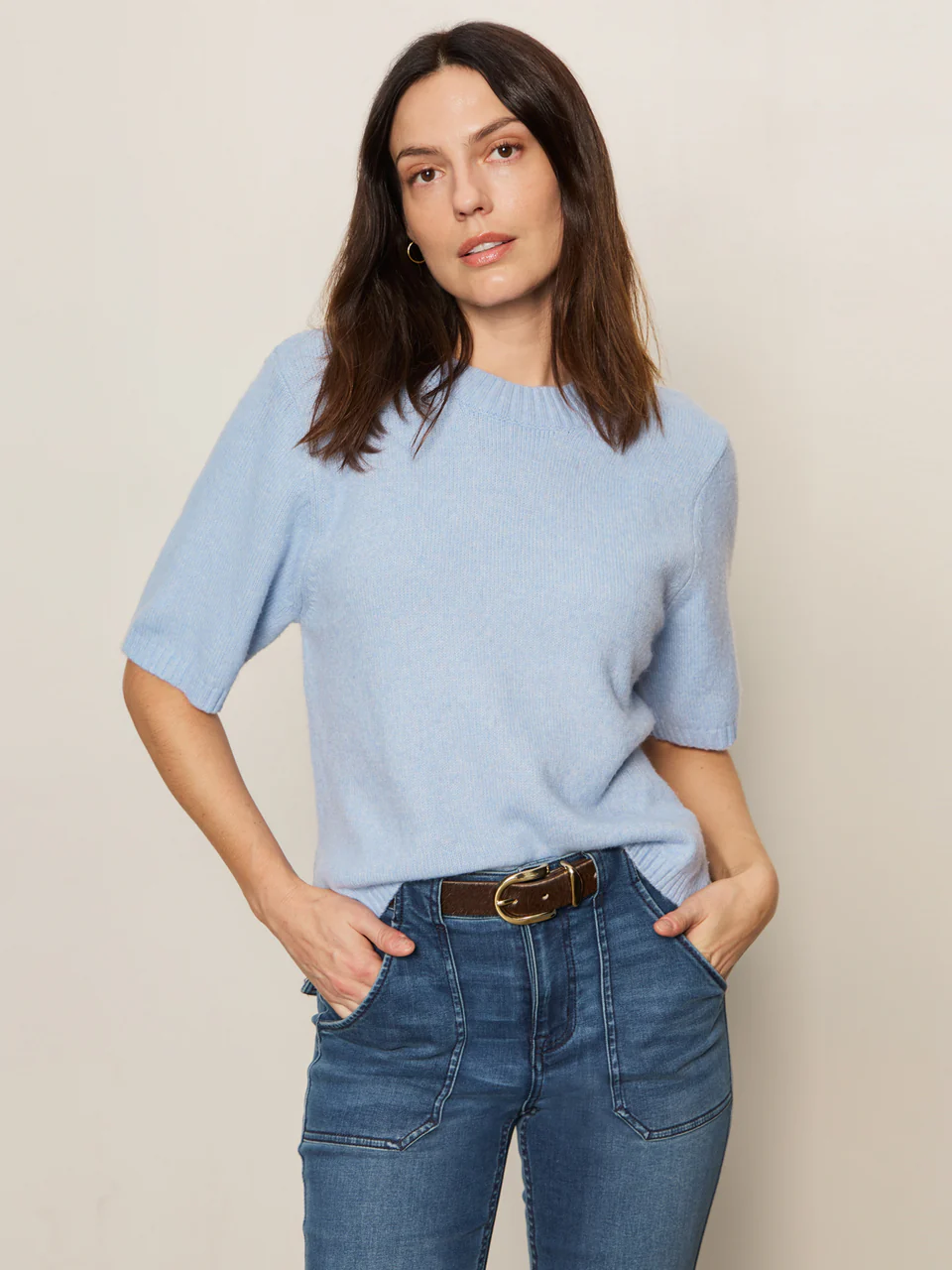 Sanctuary The Perfect Sweater Tee - Blue Powder