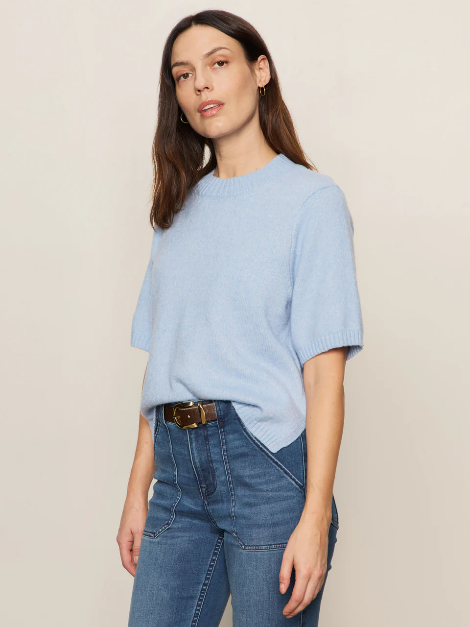 Sanctuary The Perfect Sweater Tee - Blue Powder