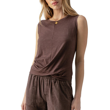 Sanctuary Twisted Tank - Mud Bath Clothing - Tops - Shirts - Sleeveless Knits by Sanctuary | Grace the Boutique