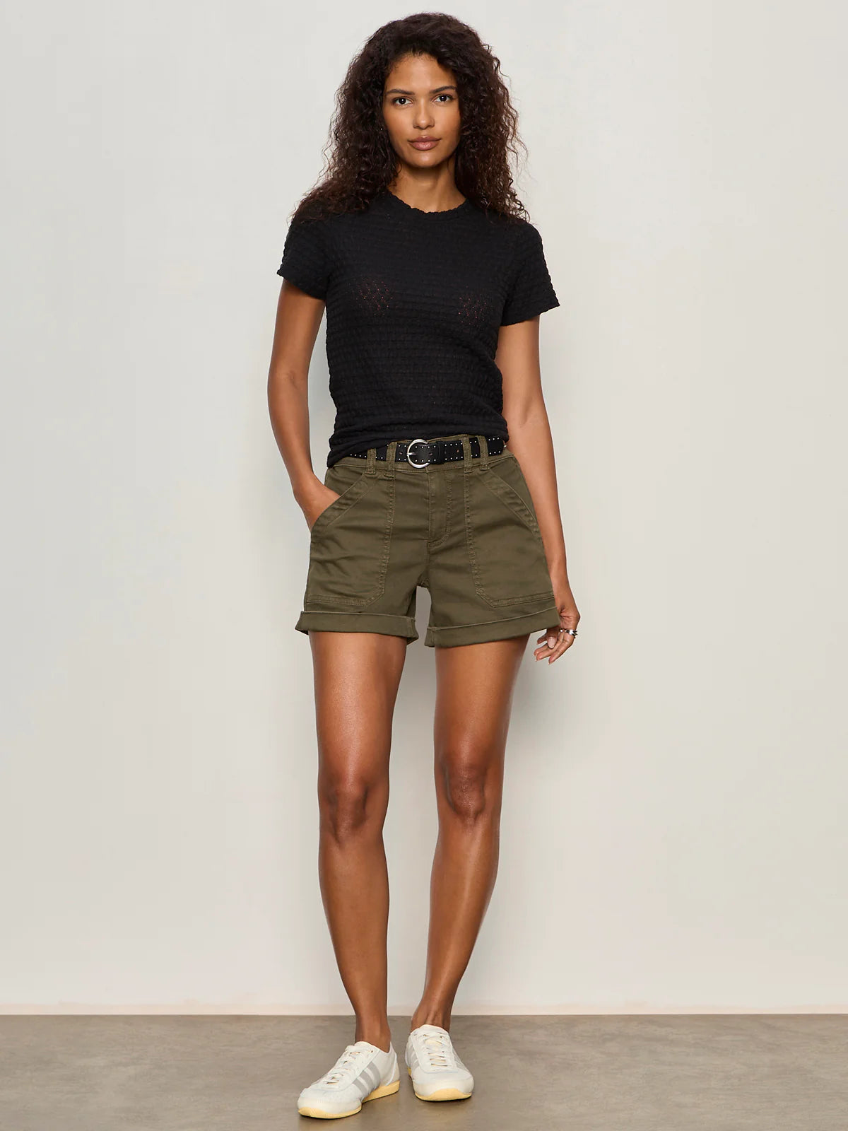 Sanctuary Wander On Short - Burnt Olive