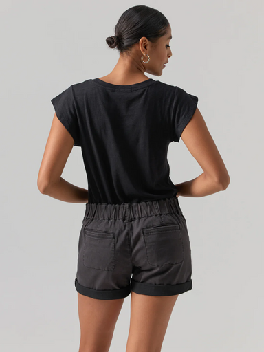 Sanctuary West Side Tee - Black Clothing - Tops - Shirts - SS Knits by Sanctuary | Grace the Boutique