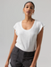 Sanctuary West Side Tee - White Clothing - Tops - Shirts - SS Knits by Sanctuary | Grace the Boutique