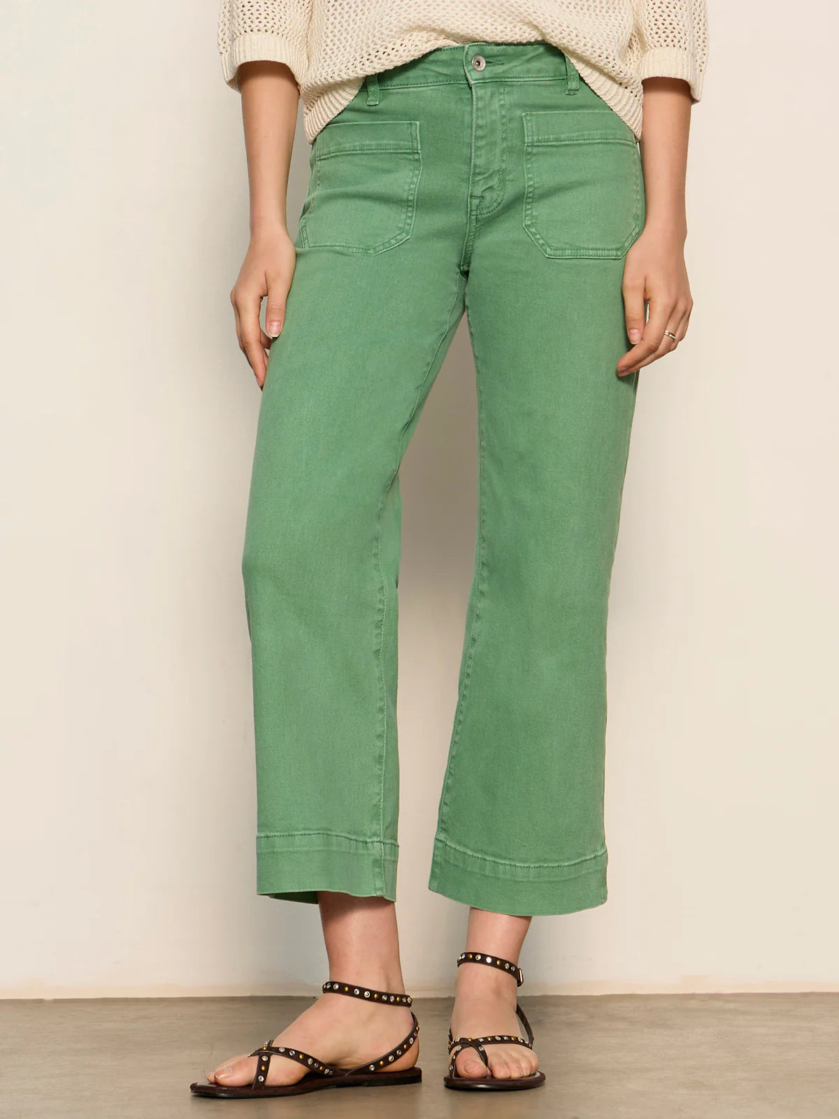 Santuary Marine Pant - Green Juice
