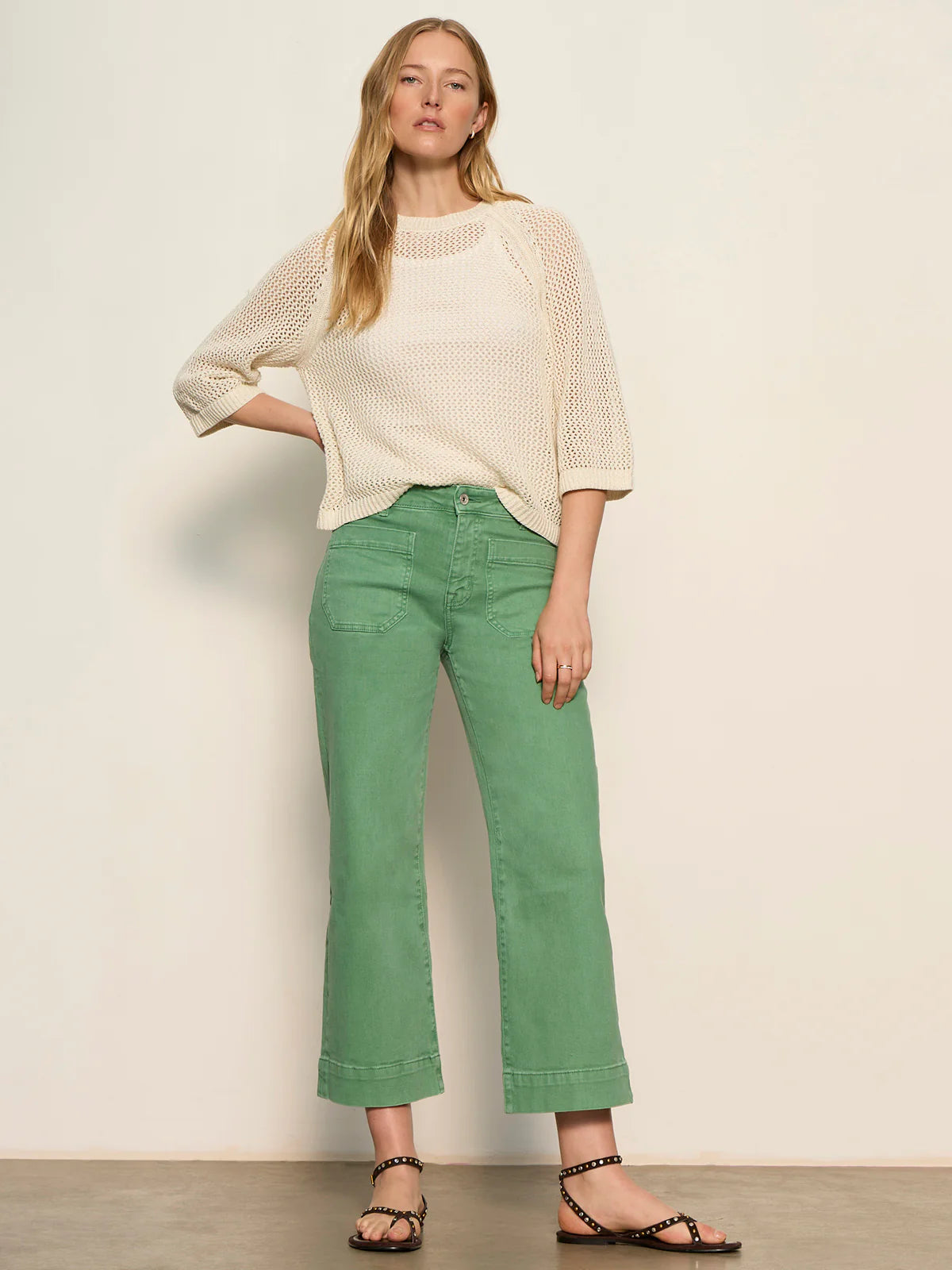 Santuary Marine Pant - Green Juice