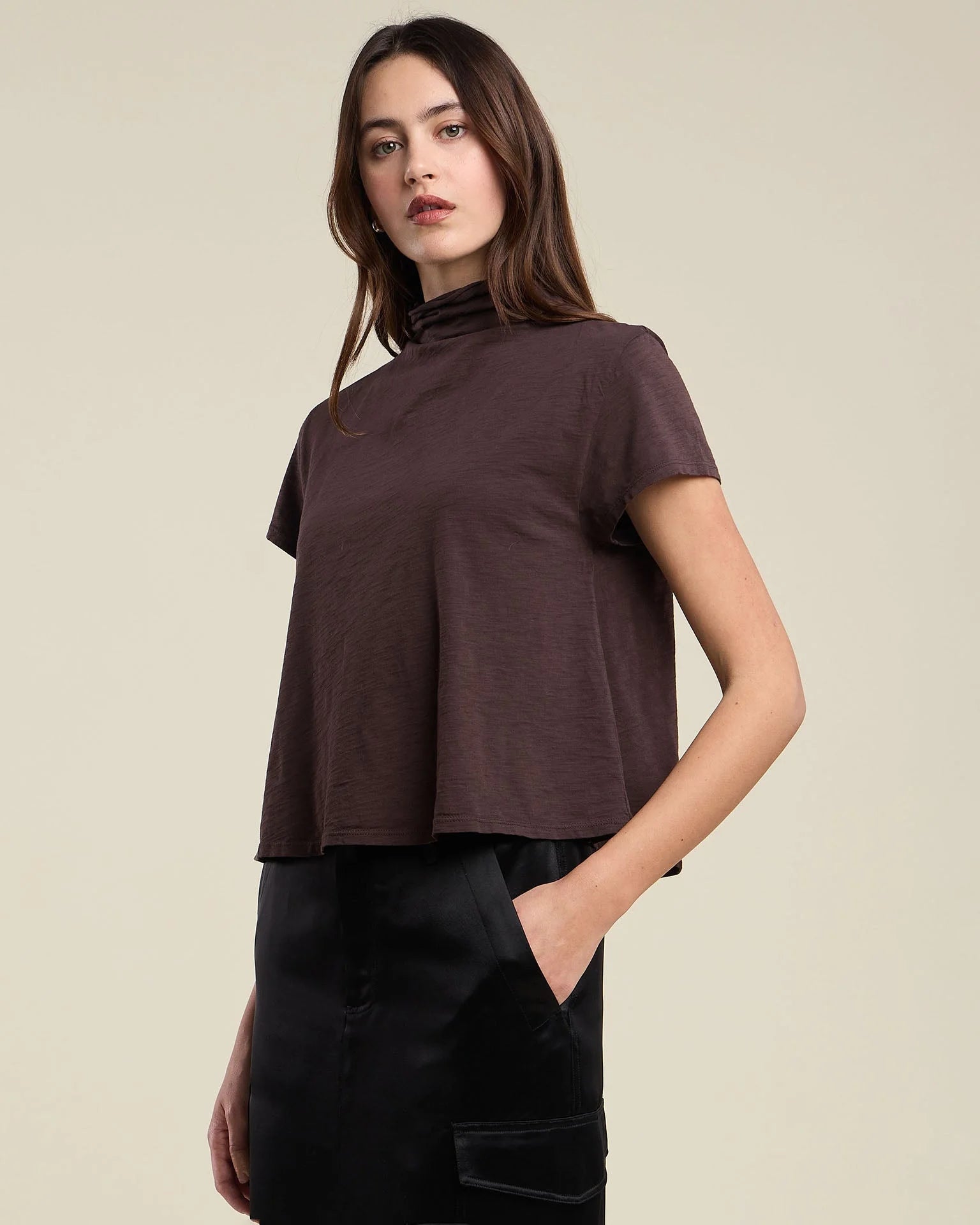 Velvet Savi Top - Mole