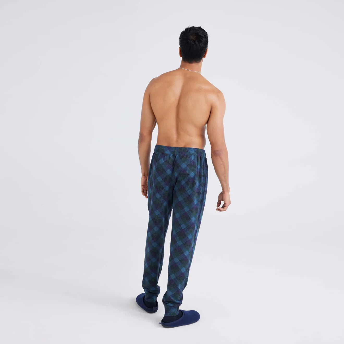 Saxx DropTemp Cooling Sleep Pant - Bison Check Mens - Other Mens - Apparel by Saxx | Grace the Boutique