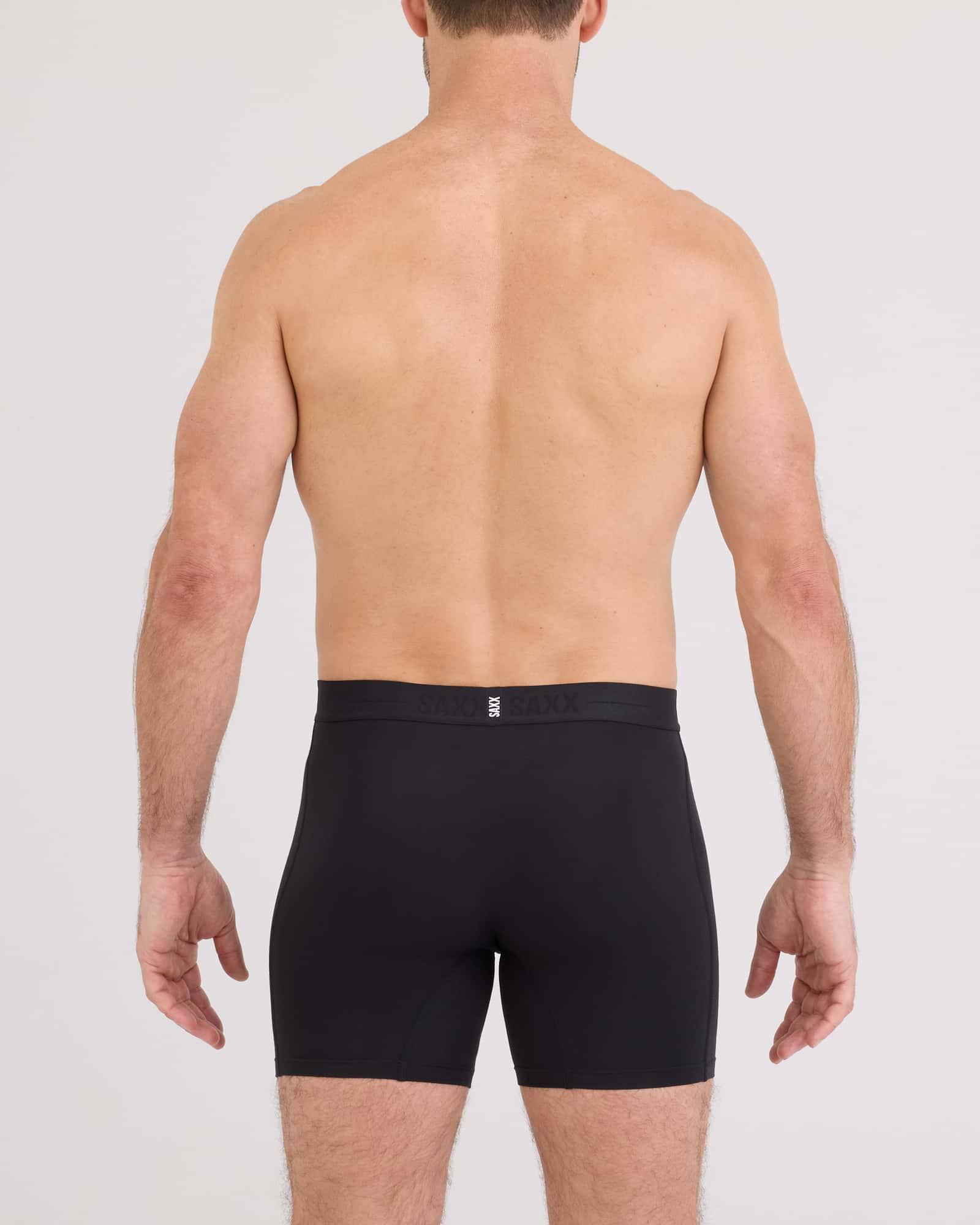 Saxx Smooth Luxe Modal Boxer Brief - Black